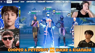 Cooper amp Peterbot 🆚 Khanada amp Bucke In 2v2 ZONEWARS Wager [upl. by Nylatsirhc]