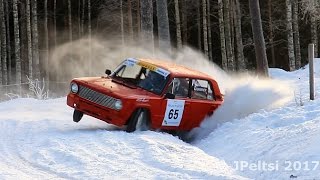 Rallying in Finland Winter 2017 by JPeltsi [upl. by Gaultiero]