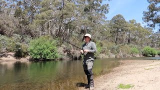 Exploring an Australian river fishing coffee and a snake [upl. by Ij]