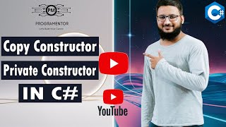 Copy Constructor And Private Constructor In C  C Constructor  C Tutorial HindiUrdu [upl. by Noivart]