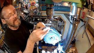 zoeller m53 d sump pump rebuild part 6 machining the seal [upl. by Claus767]