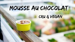 MOUSSE AU CHOCOLAT VEGAN│SUNSHINE FOOD [upl. by Assenad]