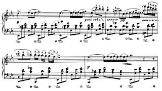 Frédéric Chopin Nocturne in Eflat Major op 9 no 2 sheet music [upl. by Botzow]