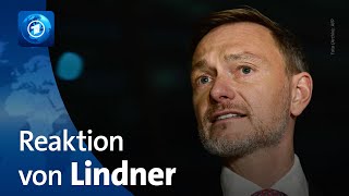 Lindner fordert nach Koalitionsende sofortige Vertrauensfrage [upl. by Onia]