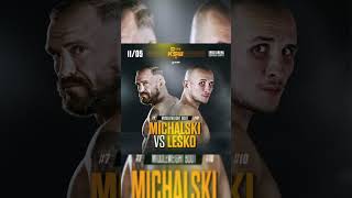 Michalski vs Leśko na ksw94 mma mixedmartialarts mmanews sportnews ksw [upl. by Loredo602]