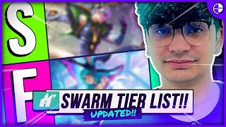 NEW LIVE UPDATED LOL SWARM CHAMPION TIER LIST [upl. by Durrett]