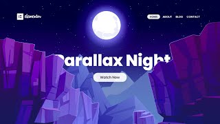 Parallax Scrolling Website using Elementor No Coding 🔥 [upl. by Swigart]