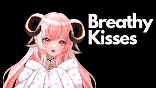 ASMR Kisses Mouth and Breath Sounds 2H loop [upl. by Simah]