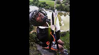 iShowSpeed Tries Free Fall 43 Meter drop😳💀 [upl. by Pinter]