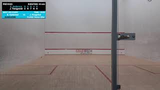 Court Bane 6  Norgesmesterskap squash 2024  Rankedin [upl. by Aridni]