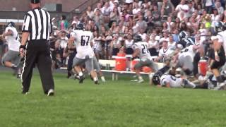 Mike Reilly 94yard INT return for Howell [upl. by Akyre]