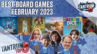 Top 6 Board Games February 2023 [upl. by Ameline697]