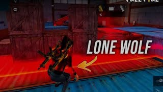 Free fire lone Wolf op Gameplay Video  Ramgamer81Ram ki cut karke apna chnl ka name dal do [upl. by Jeanie]