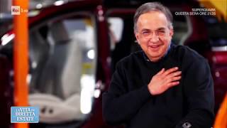 Sergio Marchionne il manager cosmopolita  La vita in diretta estate 25072018 [upl. by Nylarad]