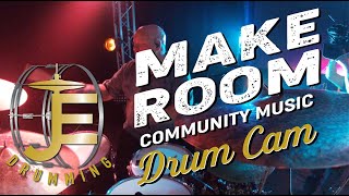 Make Room The Church Will Sing Elyssa Smith amp Community Music Marathon Drum Cam [upl. by Gurevich]