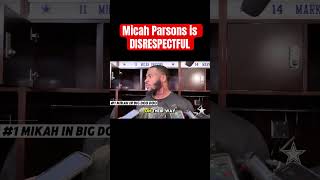 MICAH PARSONS CLOWNS COACH nfl nflfootball football cowboys shorts detroitlions joshallen [upl. by Fagin]