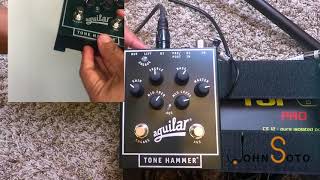 Preamplificador Para Bajo  Aguilar Tone Hammer PreampDI  English subtitles [upl. by Kimura420]