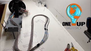 Ribbon Fiber Optic Cable FOSC Build [upl. by Assilim232]