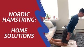 Nordic Hamstring HomeBased Workout [upl. by Zsa]