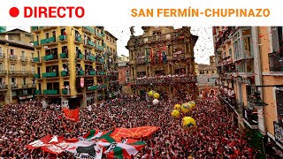 SAN FERMÍN 2023 El CHUPINAZO el presidente del OSASUNA ha sido el encargado de lanzarlo  RTVE [upl. by Iuq]