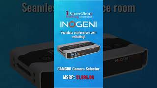 Inogenis CAM300 Camera Selector Ideal for Classrooms and Webinars [upl. by Ydnak]