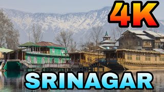 Srinagar Tourist Places Tour 4K kashmir Srinagar srinagarairport [upl. by Nwadrebma]