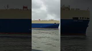 car carrier ship running time ⚓🚢⛴️shortvideo ship new [upl. by Aleinad]