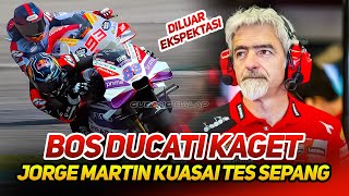 PILIHAN TEPAT🔥BOS DUCATI KAGUM JORGE MARTIN TERCEPAT TAMPIL NGAMUK LANGSUNG DUEL DENGAN MARCMARQUEZ [upl. by Ulphia]