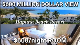 Hapuna Beach Resort Room Tour 🤑 Insta360 Hawaii Vacation 🥂 The Westin Kona Hotel Suite 2023 [upl. by Saint]