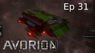 Avorion  Ship Build 2X Speed  Redesigning The Blade Dragon [upl. by Eseila]