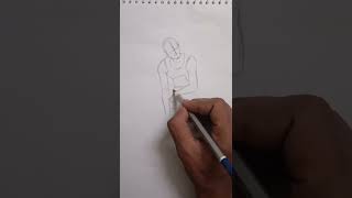 How to do gesture drawing art practice sketch artist anatomy gesture body linedrawing [upl. by Garate837]