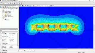 Halbach array magnetostatic simulation with QuickField FEA software [upl. by Ontina]