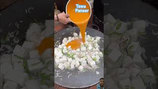 Viral Tawa Paneer streetfood tawa food tawapaneerrecipe paneer indianstreetfood tawaroll [upl. by Alyar]