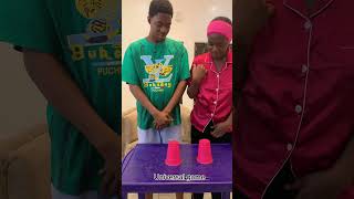 Guess the cup game challenge pt1 watch full video on my channel [upl. by Yehus74]