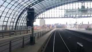 Führerstandsmitfahrt in der SBahn von Berlin Zoologischer Garten nach Alexanderplatz [upl. by Finbur630]