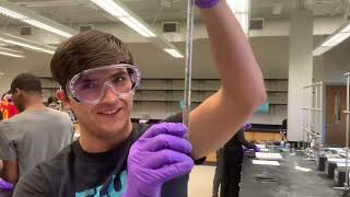 Chem 116 lab 5 video [upl. by Ennasil806]