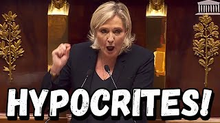 Marine Le Pen PULVÉRISE la macronie SANS PITIÉ  rn [upl. by Olinde]