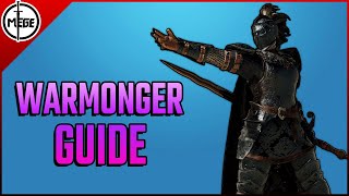 WARMONGER GUIDE  Punishes Gameplan 4v4 and more For Honor [upl. by Eentroc]