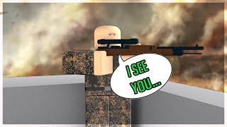 ROBLOX DDAY SNIPER EXPERIENCE [upl. by Naejarual]