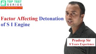 Factor Affecting Detonation of SI Engine in Hindi [upl. by Melitta]