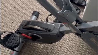 Exerpeutic Folding Exercise Bike Review GREAT Fitness Bike Very Stable [upl. by Llertram]