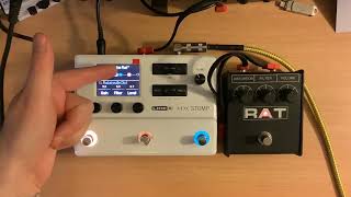 ProCo Rat vs Line 6 Helix Vermin amp Ratatouille Distortions [upl. by Ahtar]