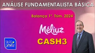 CASH3  MÉLIUZ SA ANÁLISE FUNDAMENTALISTA BÁSICA PROF SILAS DEGRAF [upl. by Yehudi]