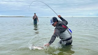 KneeDeep and Catching MONSTER Speckled Trout [upl. by Elam]