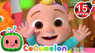 Looby Loo 15 MIN LOOP  Animal Songs For Kids  CoComelon [upl. by Ordnagela]