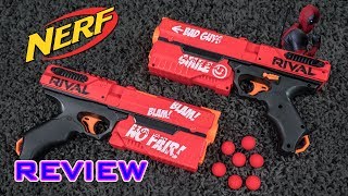 REVIEW Nerf Rival Deadpool Kronos XVIII500  RIVAL PISTOL [upl. by Finah]