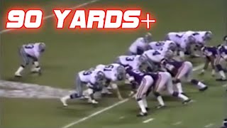 Longest Runs in NFL History 90 yards [upl. by Deland675]