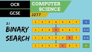 57 OCR GCSE J277 21 Binary search [upl. by Nadean]