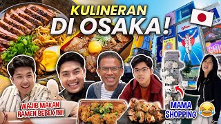 KULINERAN DI OSAKA RAMEN BEBEK NO1 HIDDEN GEM RESTO STREETFOOD DLL [upl. by Naryb]