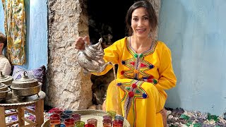 Cooking with AMAZIGH Family in MOROCCO  Best CHICKEN tajine secrets [upl. by Fausta]